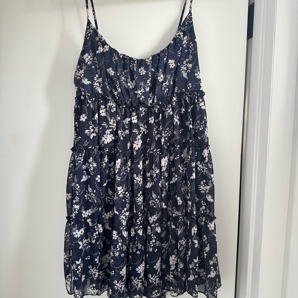 Floral Spaghetti Strap Dress